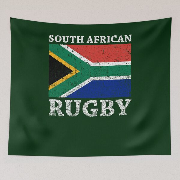 Item preview, South African Rugby & South Africa Flag designed and sold by d247.