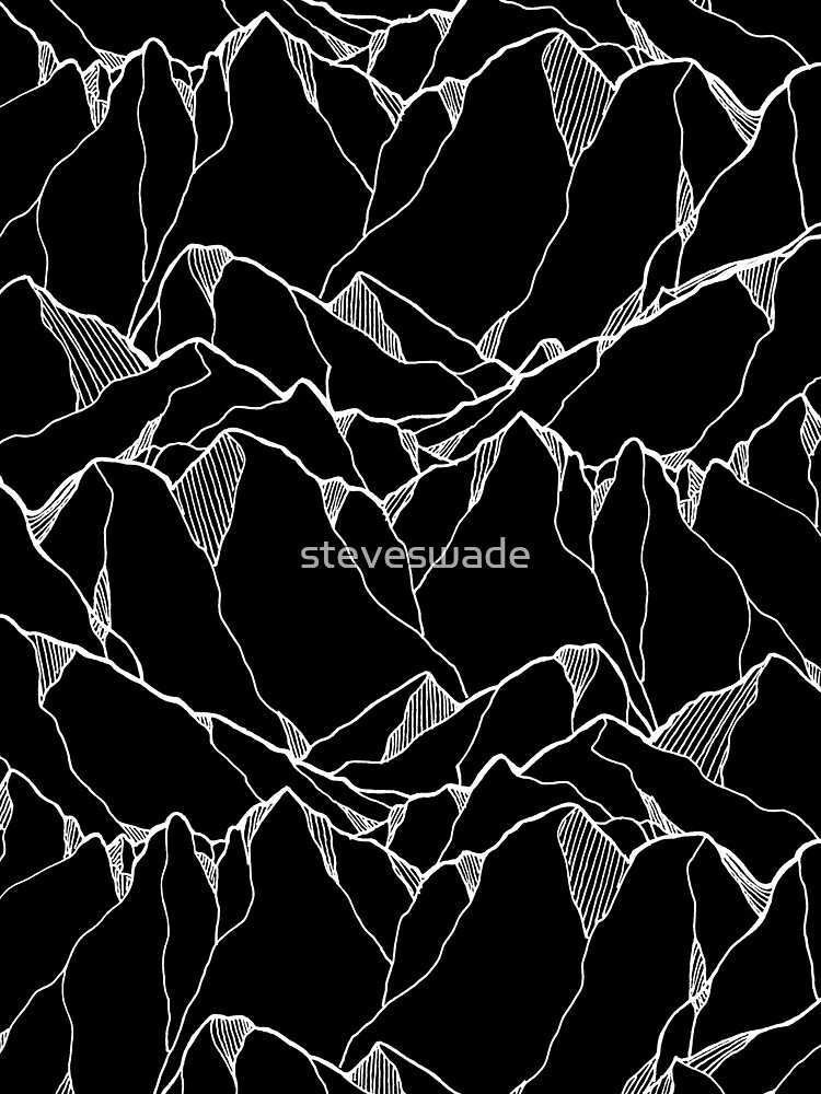 The many dark mountains by steveswade