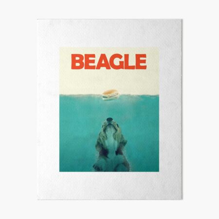 Beagle Jaws Art Board Print