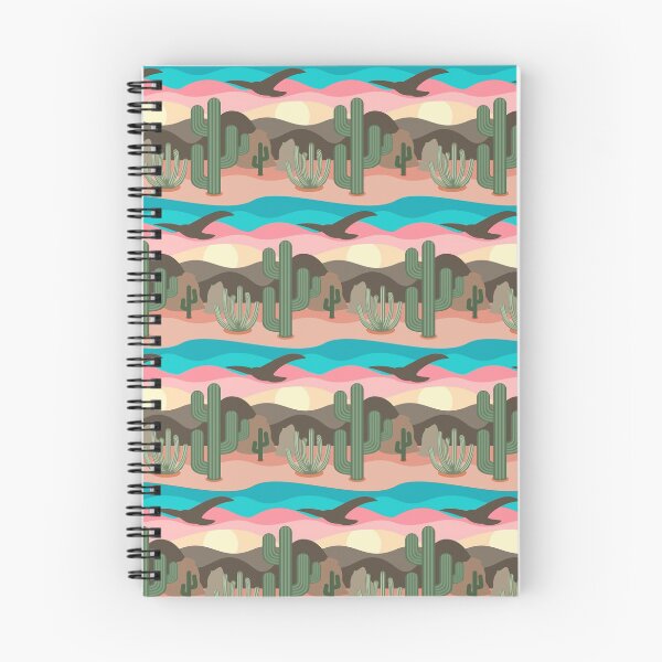 Item preview, Colorful Sunset Desert - Cacti, Mountains, Eagle designed and sold by Elsy's Art.