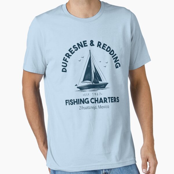 Vista previa del artículo con la obra «Dufresne & Redding Fishing Charters», diseñado y vendido por LightningDes.
