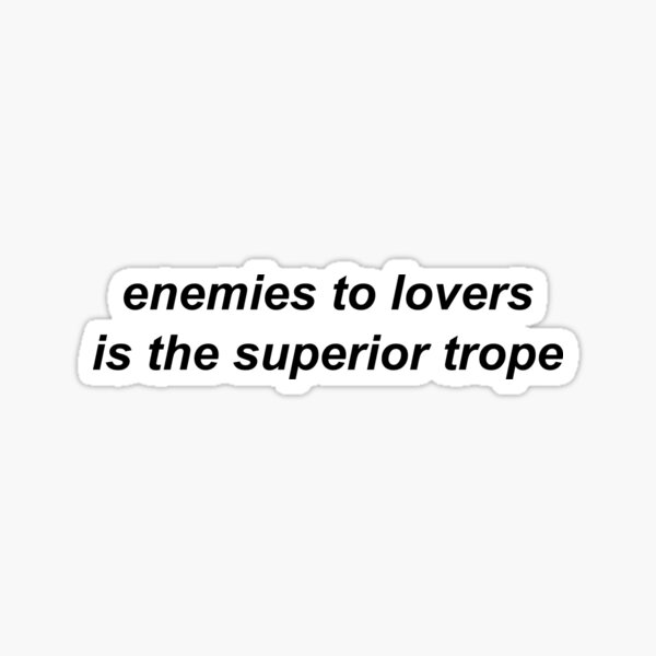 superior trope Sticker