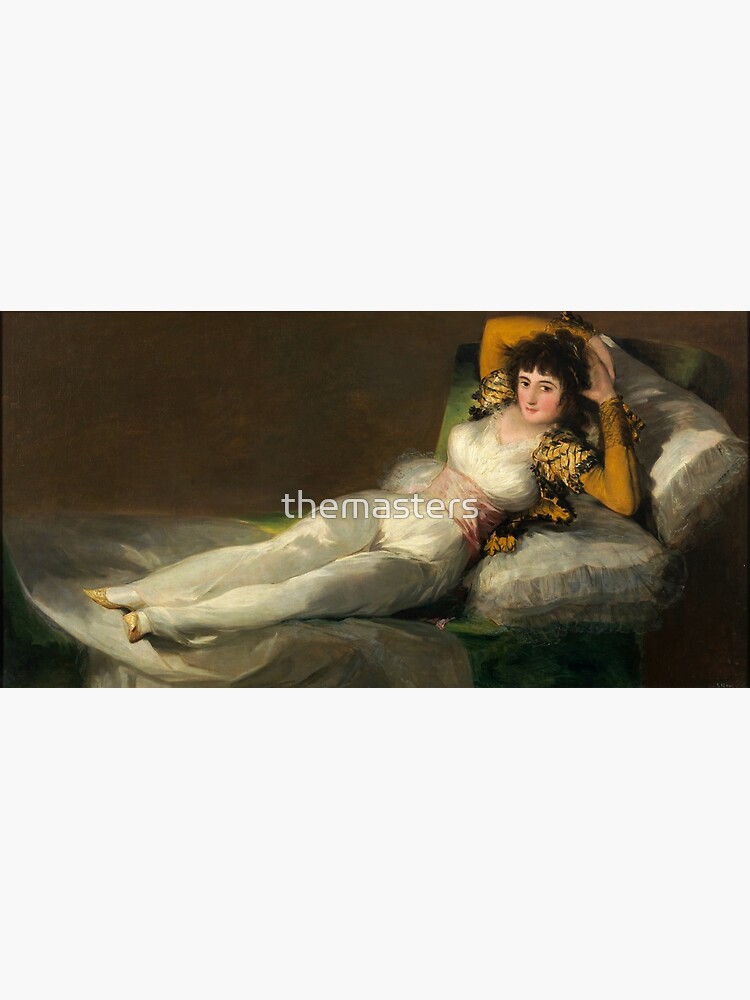 the clothed maja by francisco de goya