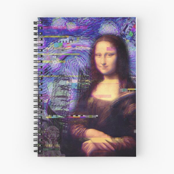 Item preview, aesthetic mona lisa under the starry night designed and sold by FandomizedRose.
