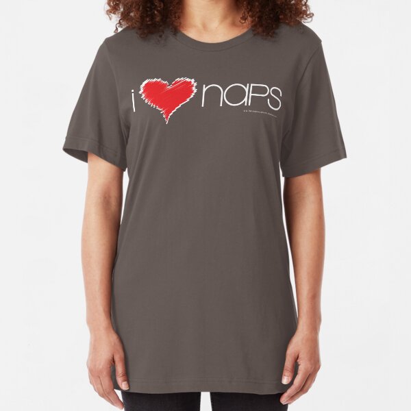 I Heart Naps Slim Fit T-Shirt