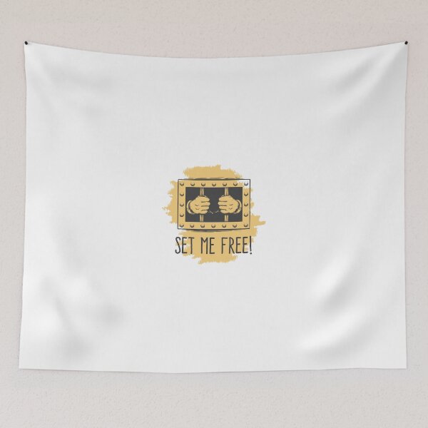 Item preview, Hands in Cuffs Holds Prison Bars Emblem designed and sold by devaleta.
