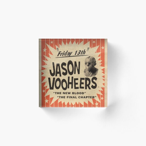 Jason in Person Acrylic Block