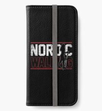 Nordic Walking Natur iPhone Flip-Case/Hülle/Klebefolie