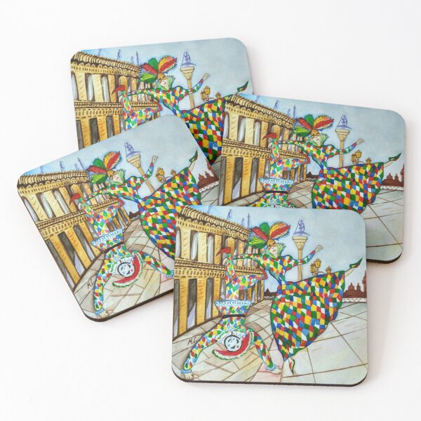 Item preview, Arlecchino and Colombina. Carnival of Venice.  designed and sold by MariaSibireva.