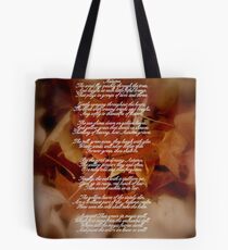 Autumn Poetry Tote Bag