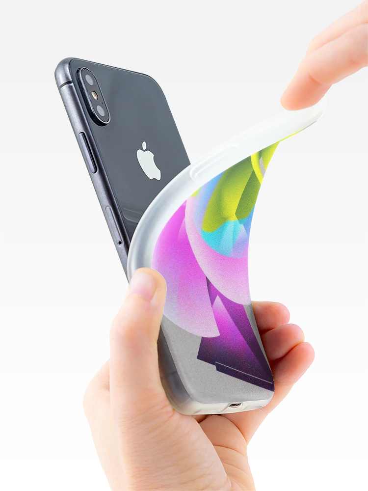 Thumbnail 4 of 5, iPhone Case, Abstract Shape #2 designed and sold by AlexVDesign.