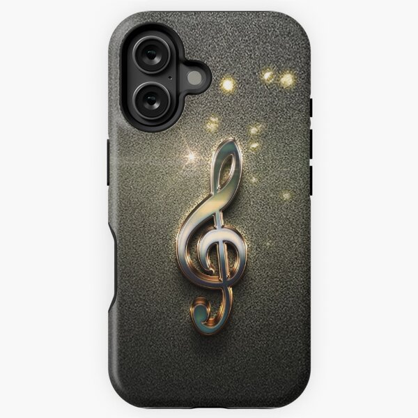 Item preview, Treble Clef 2 iPhone case designed and sold by nexus34.