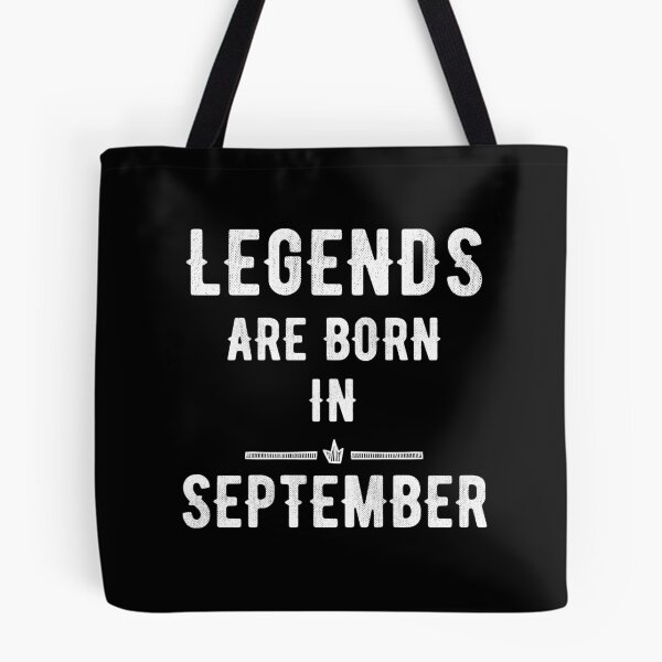 Item preview, Legends are born in September designed and sold by Captain Mood.