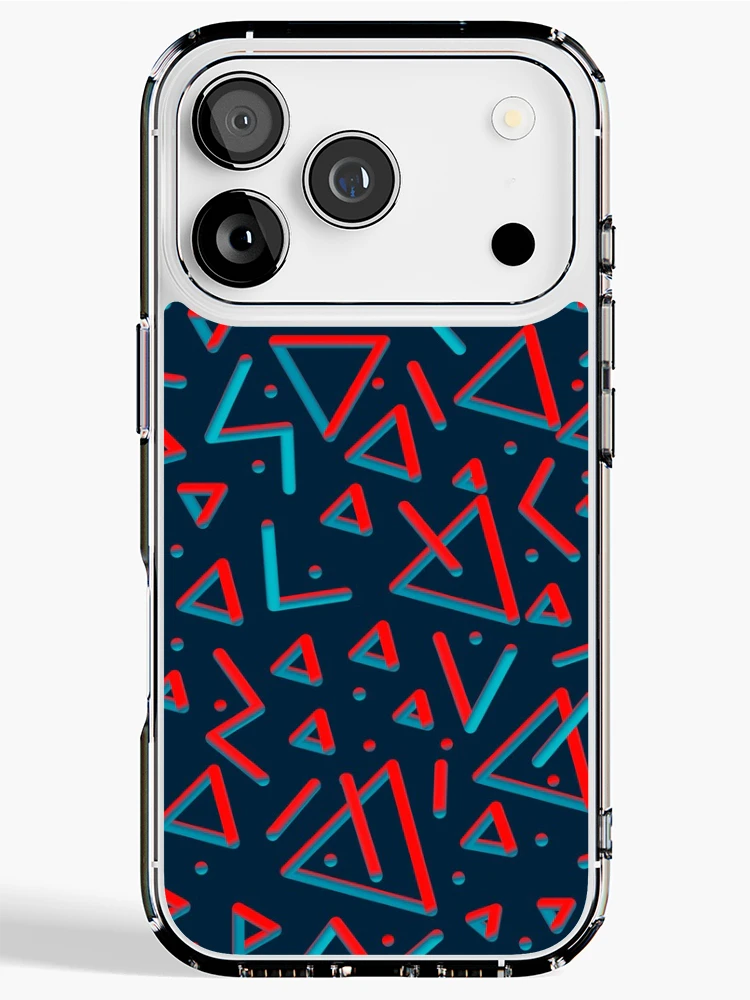 Thumbnail 1 of 5, iPhone Case, 3d Pattern Lines designed and sold by AlexVDesign.