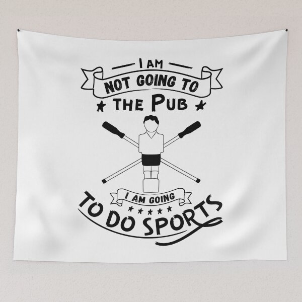 Item preview, Not going to the pub, Foosball, table soccer, table football designed and sold by emmjott.