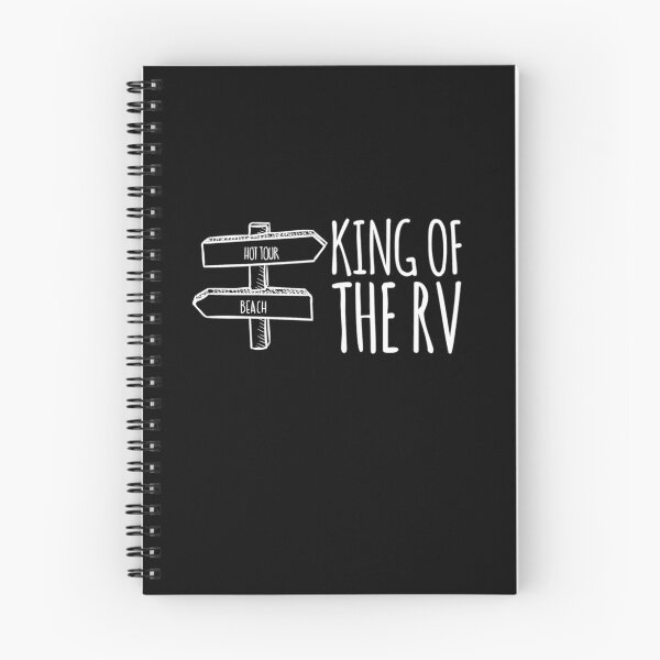 Item preview, King of the RV - camping lover designed and sold by Captain Mood.