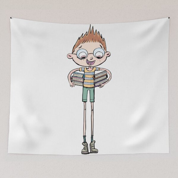 Item preview,  boy is growing up with books designed and sold by duxpavlic.