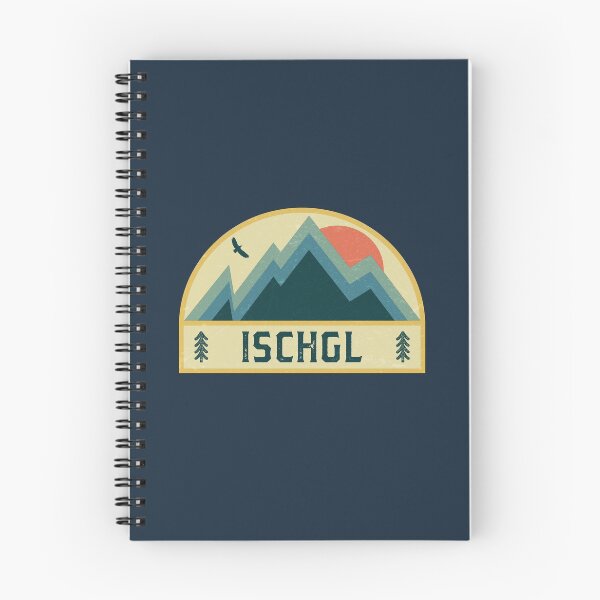 Item preview, Ischgl Retro Mountain Badge designed and sold by dk80.