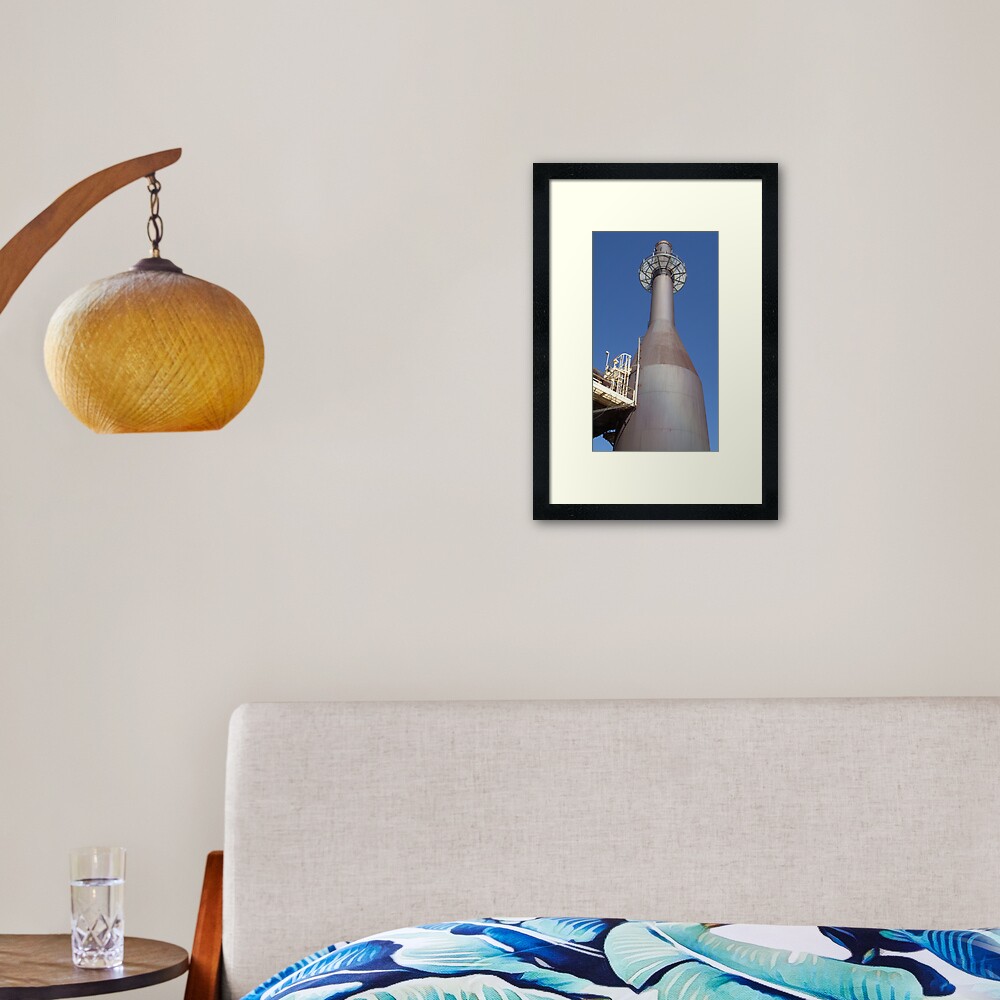 Process stack Framed Art Print