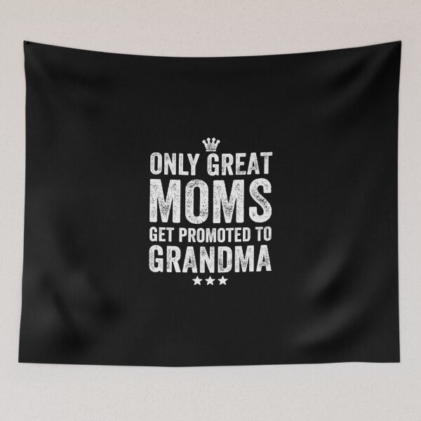 Item preview, Only great moms get promoted to grandma - mother's day designed and sold by Captain Mood.