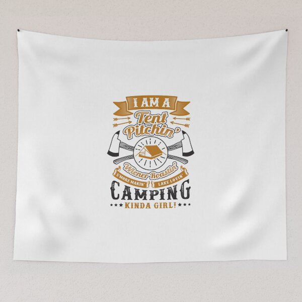 Item preview, Camping Kinda Girl designed and sold by Daredavid.