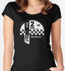 2 Tone Records - The Specials Label Women's Fitted Scoop T-Shirt