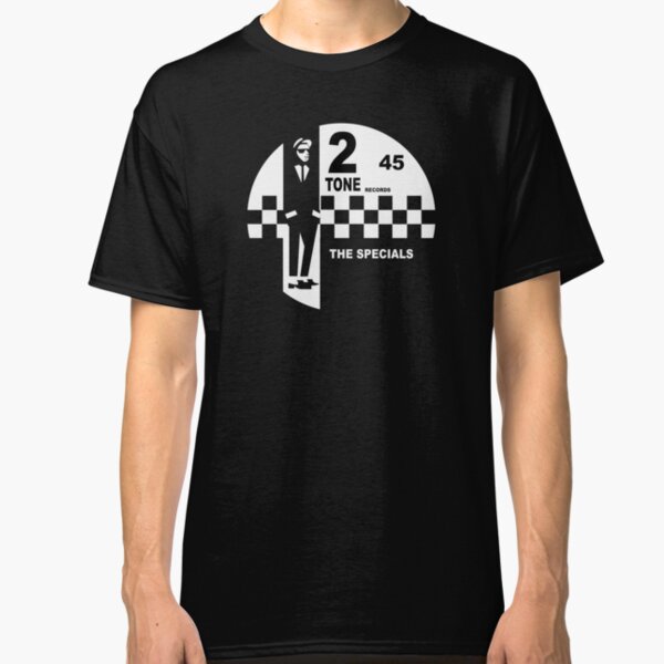 2 Tone Records Shirt - The Specials Ska Label Logo Shirt, Sticker Mask Classic T-Shirt