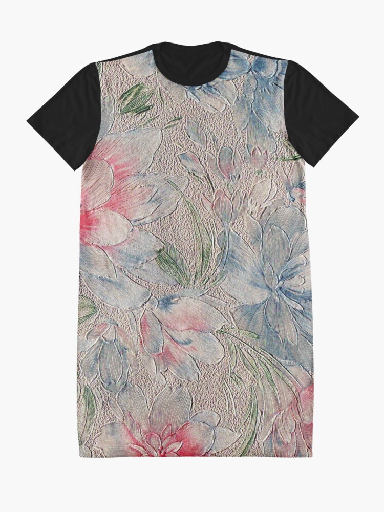 Alternate view of Floral Riot #2 Graphic T-Shirt Dress