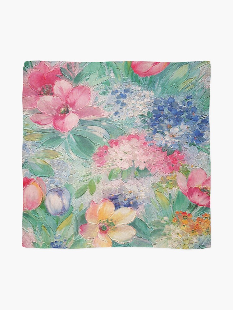 Alternate view of Floral Riot #1 Scarf