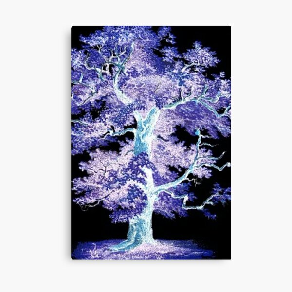 Tree in the Night Canvas Print