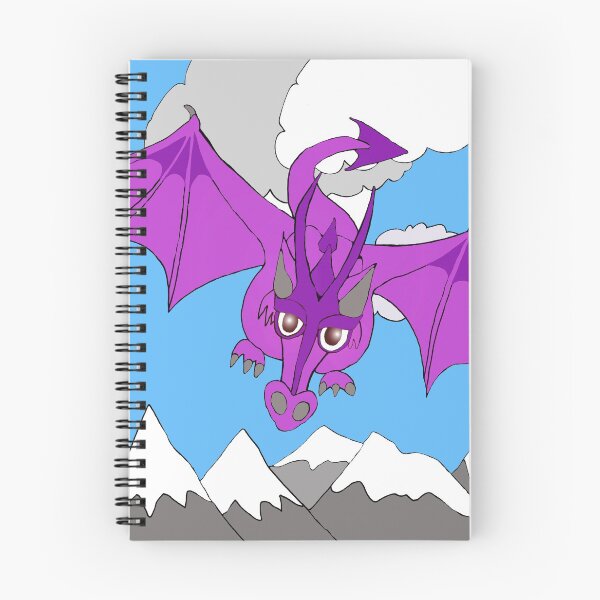 Item preview, whimsical sky dragon designed and sold by mindgoop.