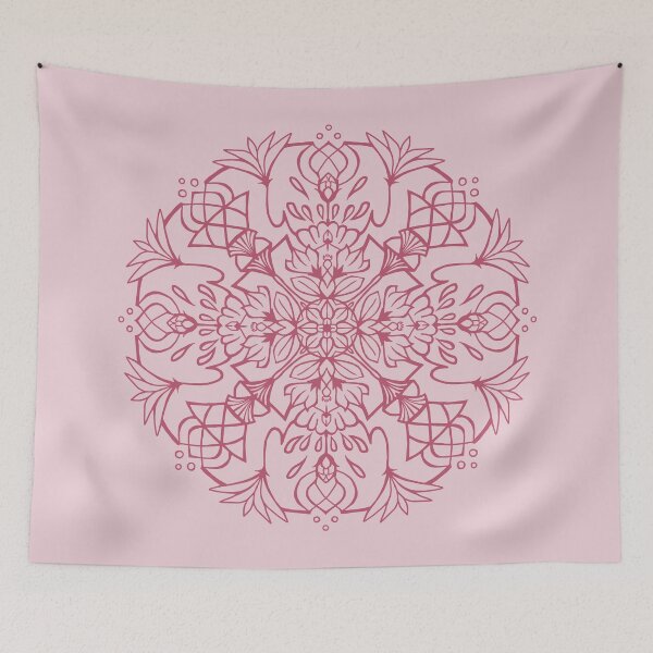 Item preview, Lotus Mandala - Valentines Pink designed and sold by Olooriel.