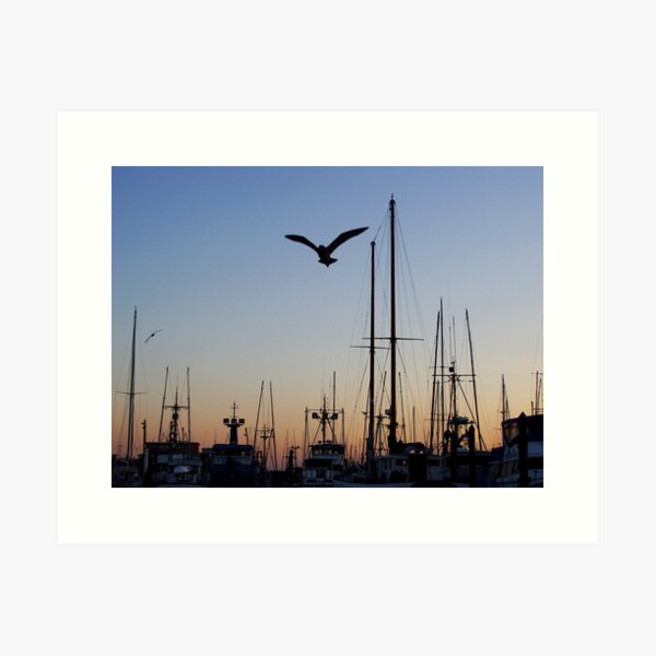 Item preview, sunset at the docks designed and sold by tego53.