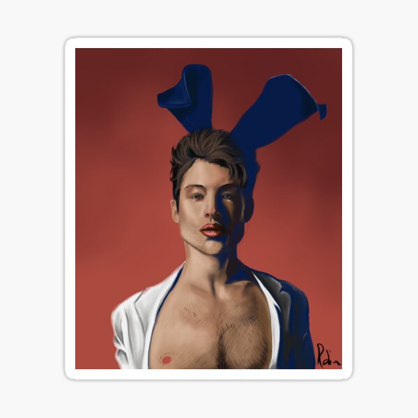 Artikel-Vorschau von Ezra Miller Playboy, designt und verkauft von robobbiebob.