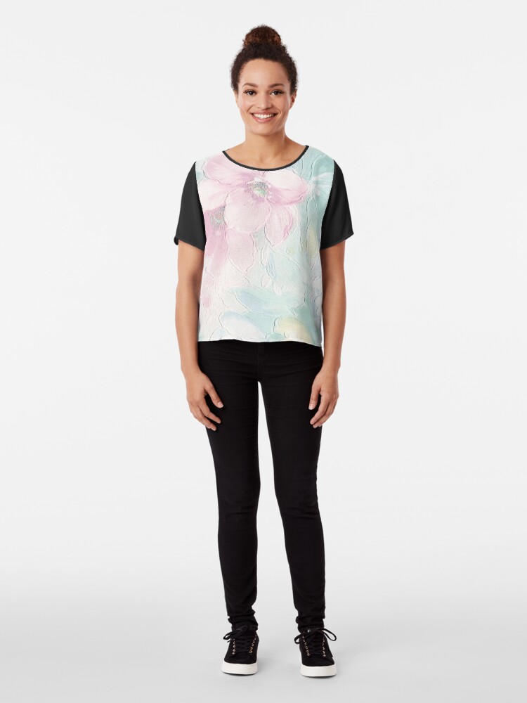 Alternate view of Garden Excerpt #109 Chiffon Top