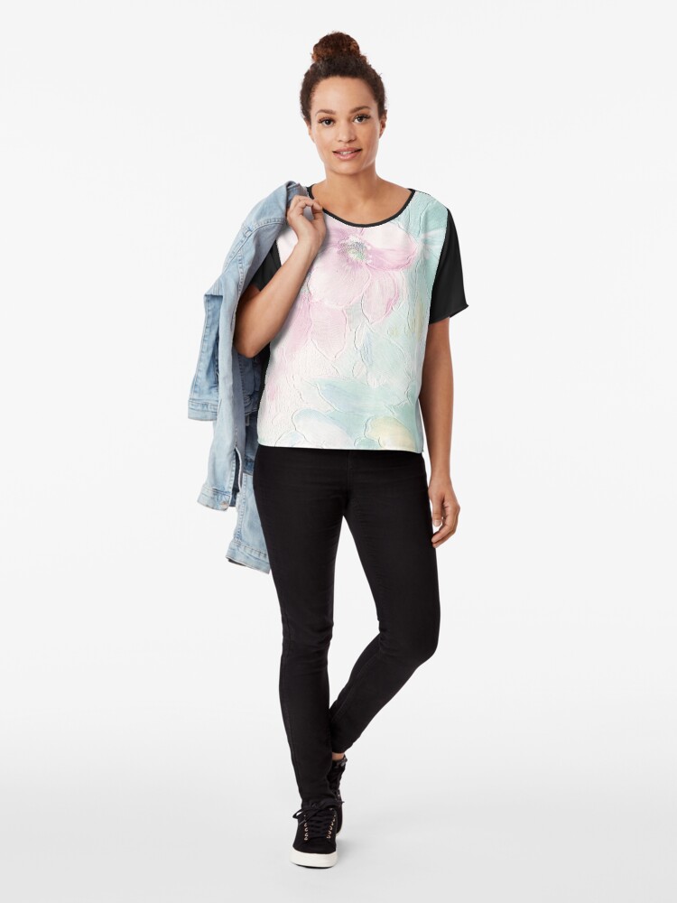 Alternate view of Garden Excerpt #109 Chiffon Top