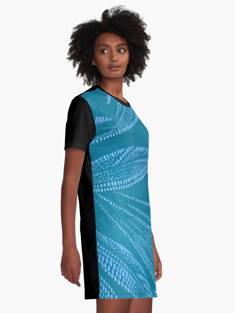 Alternate view of Windblown Graphic T-Shirt Dress