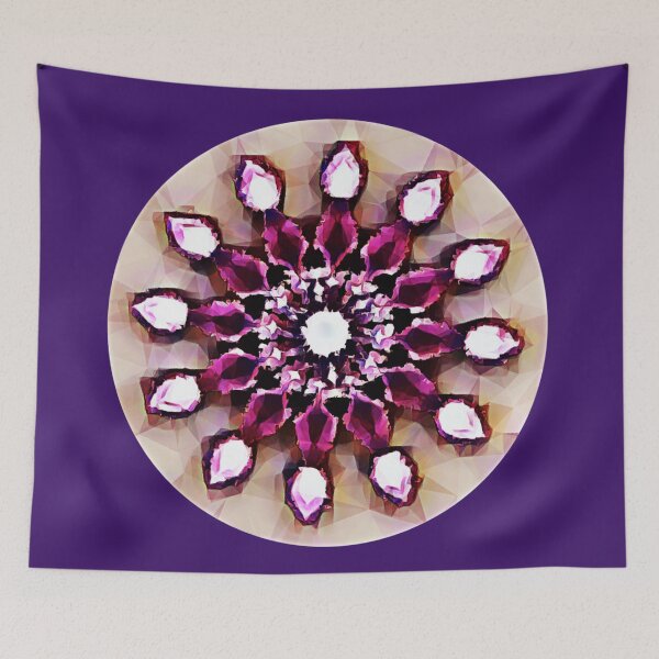 Item preview, Jeweled flower  designed and sold by Amanita Amor.