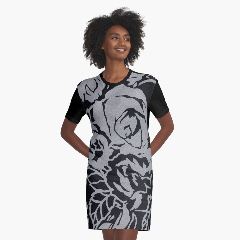 Garden Excerpt #106 Graphic T-Shirt Dress