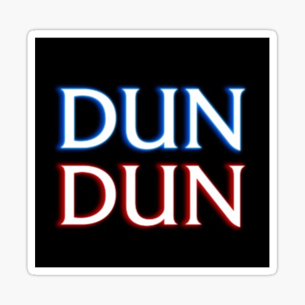 Law and Order Sticker