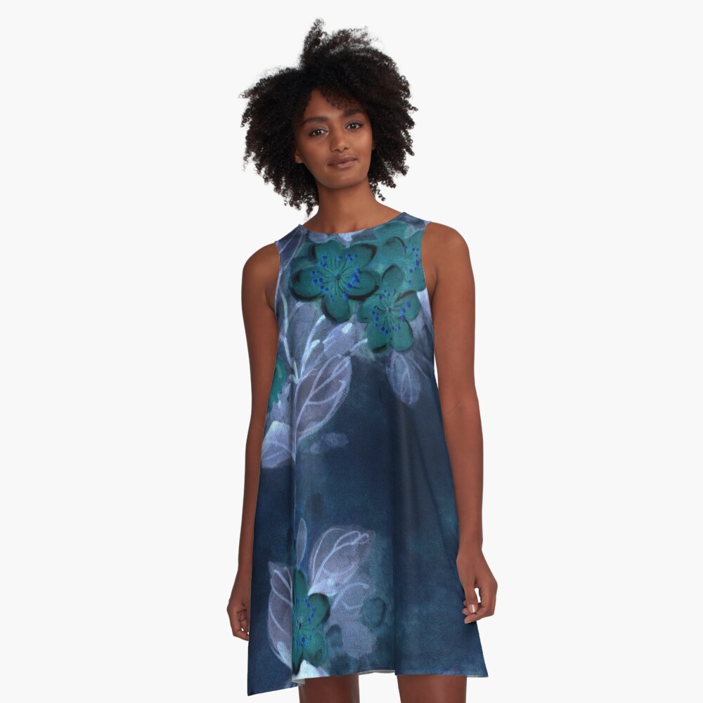 Garden Excerpt #104 A-Line Dress
