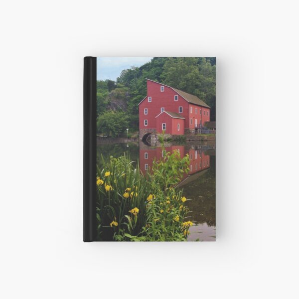 Flowers At The Mill Hardcover Journal