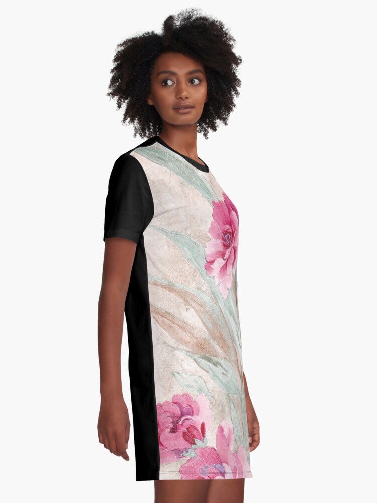 Alternate view of Garden Excerpt #103 Graphic T-Shirt Dress