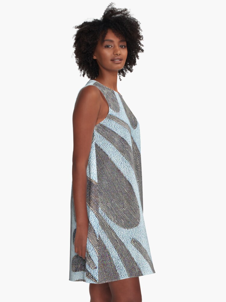 Alternate view of Silver Swish A-Line Dress