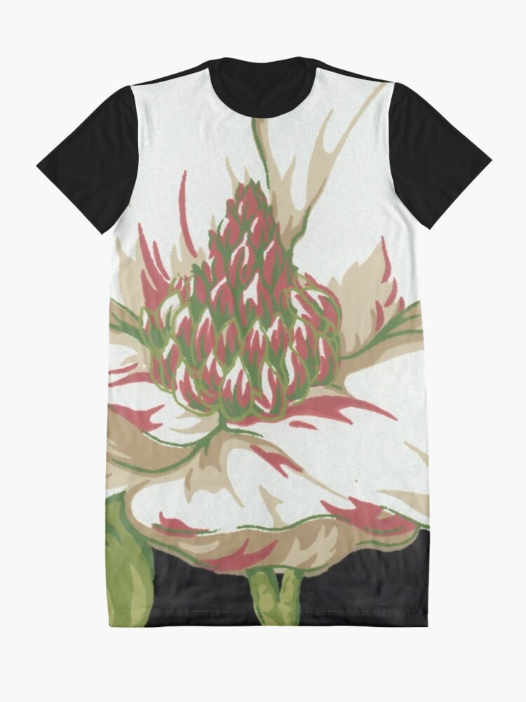 Alternate view of Sweet Magnolia #2 Graphic T-Shirt Dress