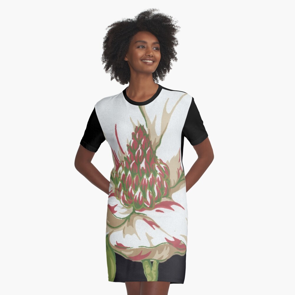 Sweet Magnolia #2 Graphic T-Shirt Dress