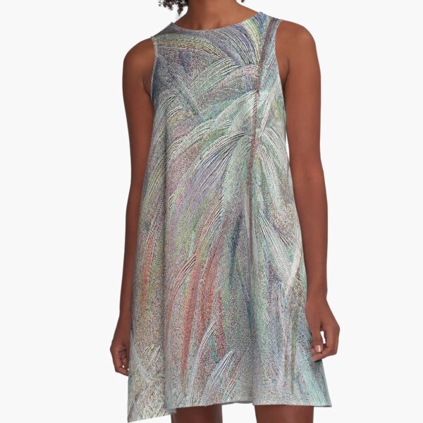 Splash A-Line Dress