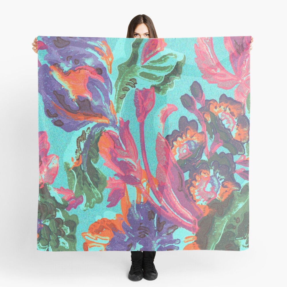 Happy Blooms Scarf