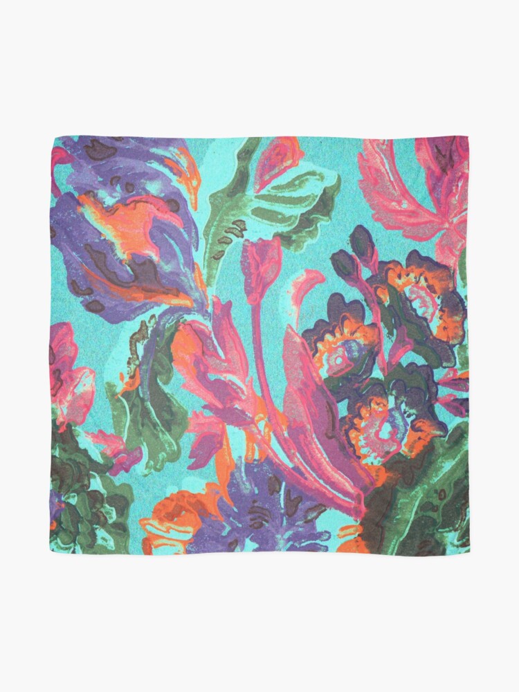 Alternate view of Happy Blooms Scarf