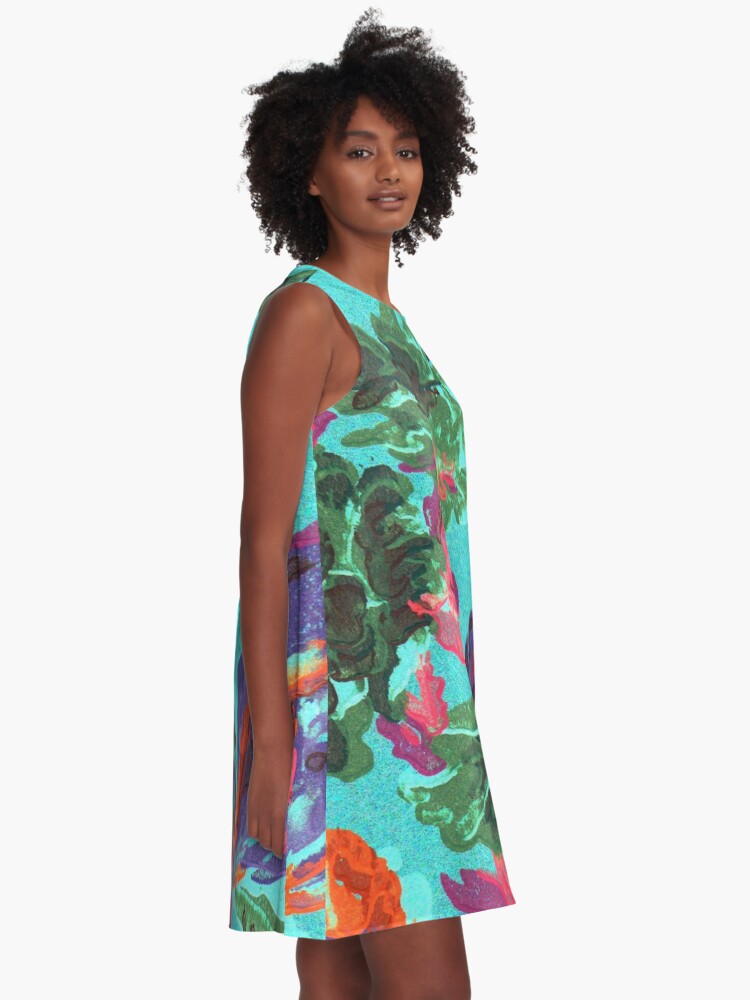 Alternate view of Happy Blooms A-Line Dress